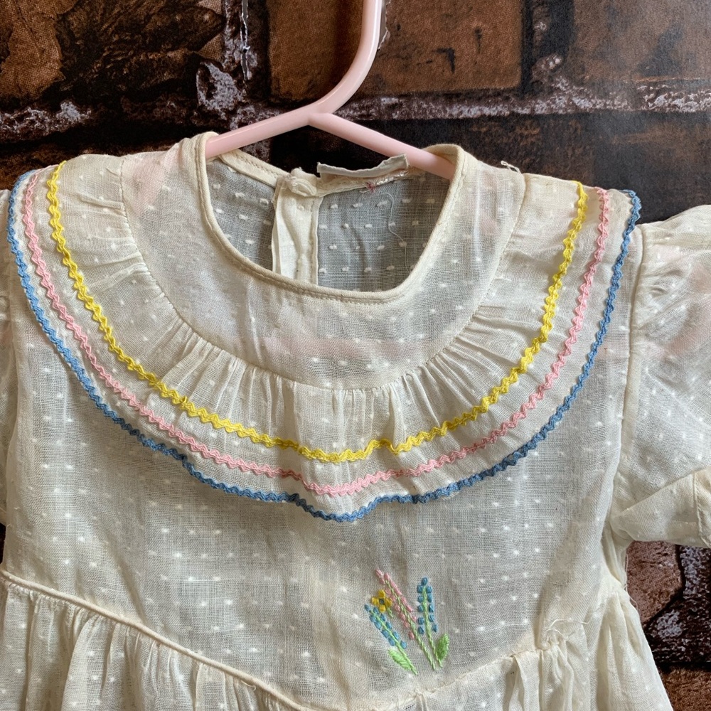 Vintage 1950s Twinkle Frocks Baby Girl Dress - Picture 3 of 8